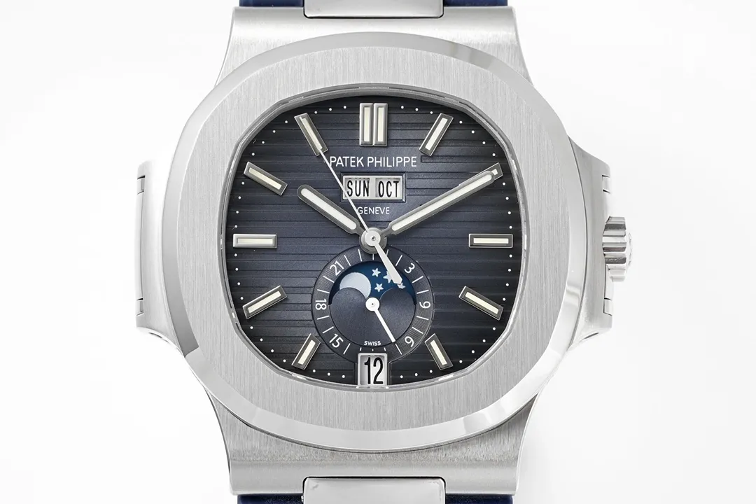 ZF Factory Patek Philippe Nautilus 5726/1A Blue Rubber Super Clone Replica Watch - 图片 2