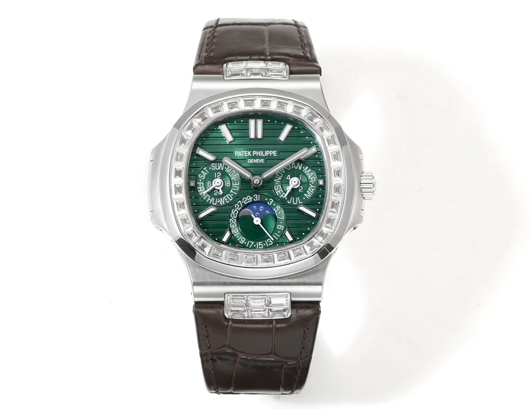 ZF Factory Patek Philippe Nautilus 5740 Green Super Clone Replica Watch