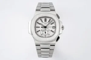 ZF Factory Patek Philippe Nautilus 5980 Silver Chronograph – Premium Replica Watch & Super Clone Excellence