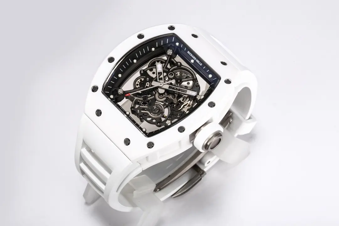 ZF Factory Richard Mille RM055 White Ceramic Super Clone Watch – Premium Replica Richard Mille - 图片 3