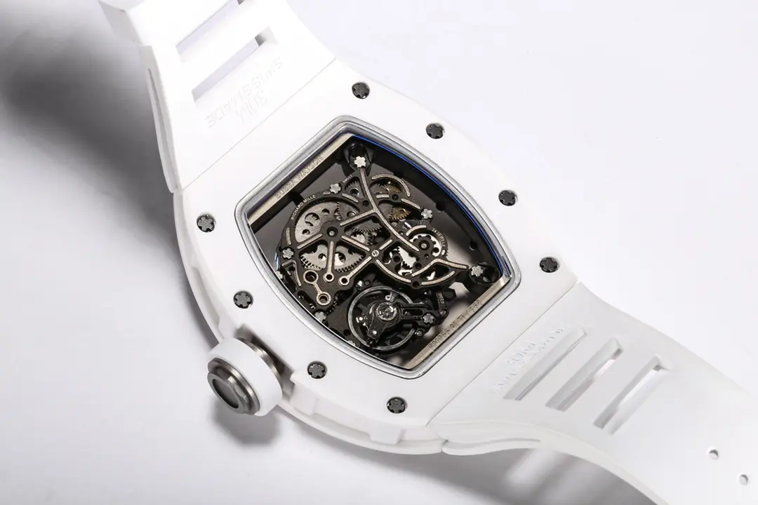 ZF Factory Richard Mille RM055 White Ceramic Super Clone Watch – Premium Replica Richard Mille - 图片 9