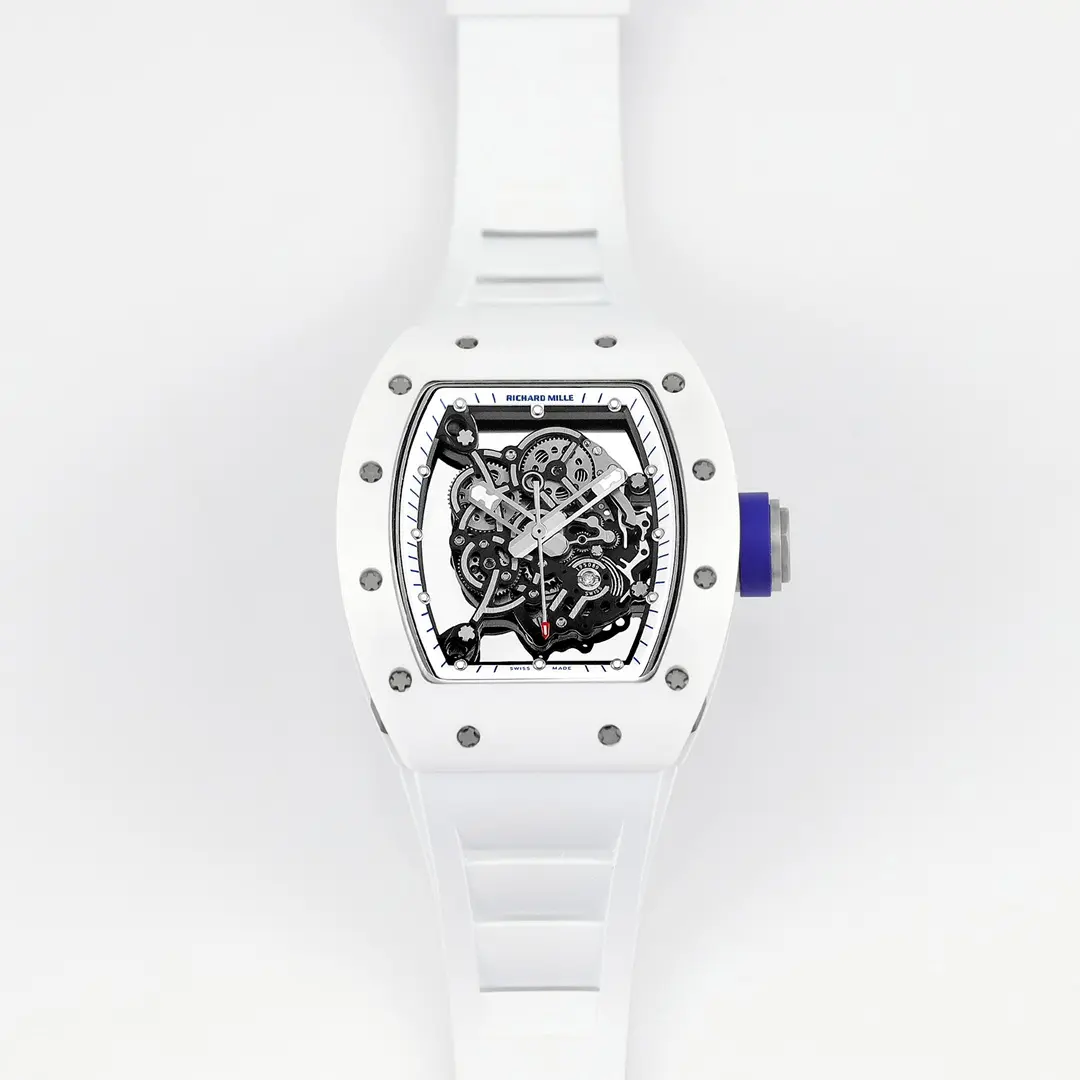ZF Factory Richard Mille White Ceramic Super Clone Watch – Premium Replica Richard Mille Watch - 图片 9