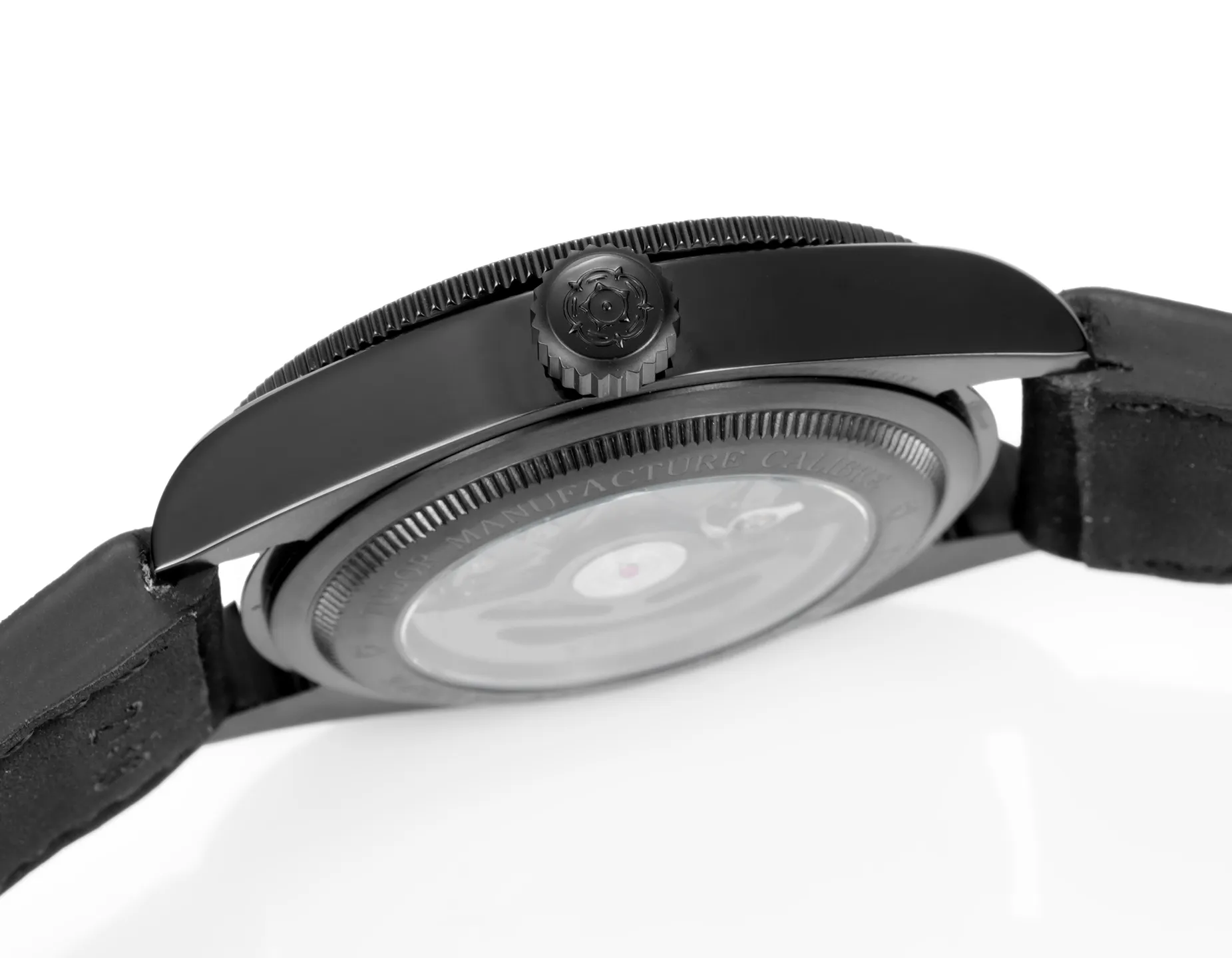 ZF Factory Tudor Black Bay Blue Dial Automatic Diver’s Watch with Black Leather Strap - 图片 6