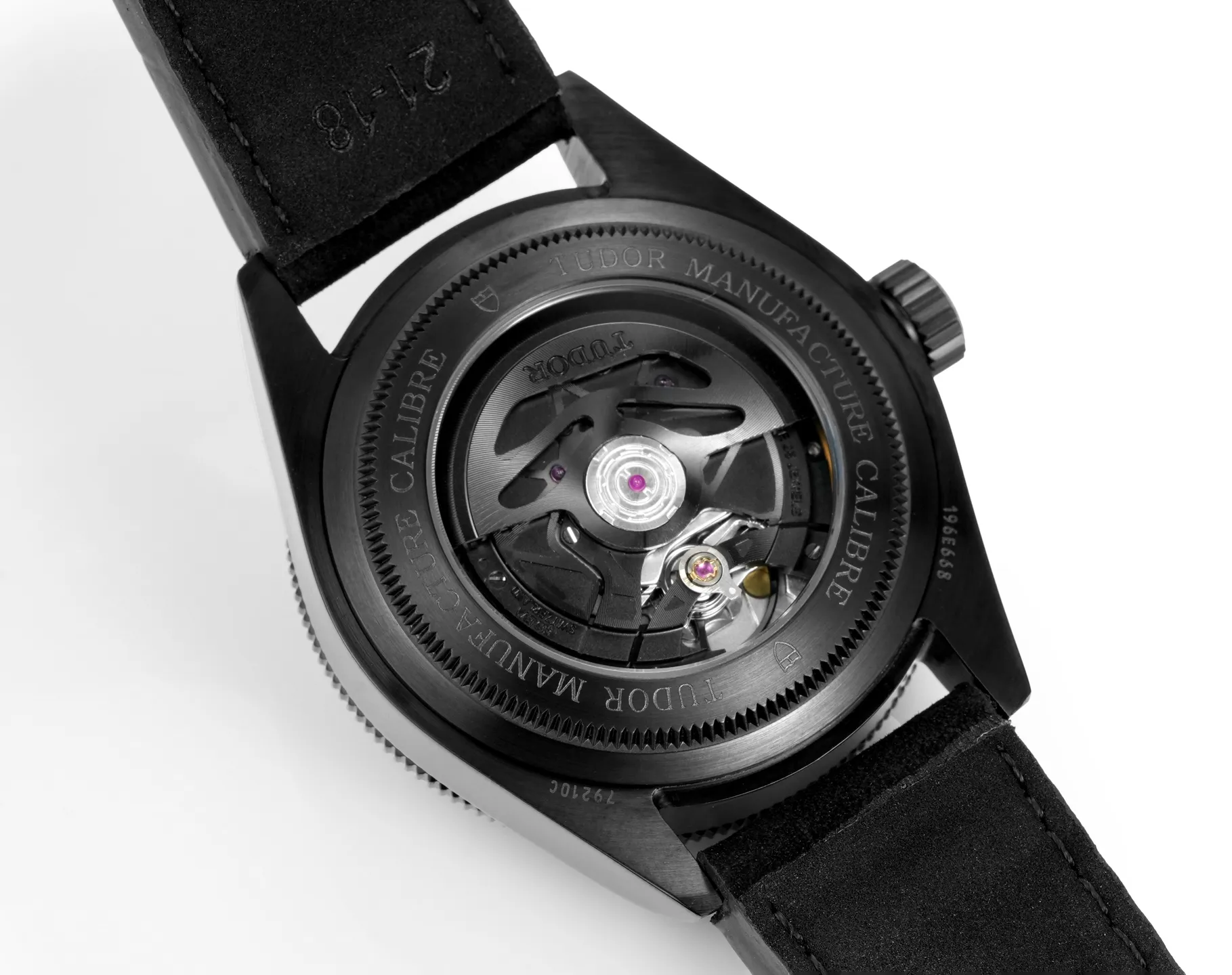 ZF Factory Tudor Black Bay Fifty-Eight Automatic Men’s Dive Watch – Black Dial, Matte Black Bezel, Black Leather Strap - 图片 8