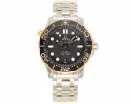ZF Factory OMEGA Seamaster Planet Ocean 600m Co-Axial Master Chronometer 42mm Diver’s Watch – Black Ceramic Bezel, Two-Tone Stainless Steel Bracelet with Premium VSF Watches Craftsmanship