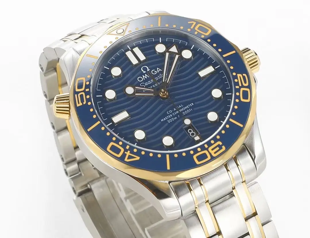 ZF Factory OMEGA Seamaster Planet Ocean 600m Co-Axial Master Chronometer 42mm Diver’s Watch – Blue Dial, Stainless Steel with Ceramic Bezel by VSF Watches Brand - 图片 3