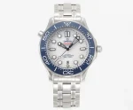 ZF Factory OMEGA Seamaster Planet Ocean 600m Co-Axial Master Chronometer 42mm Diver’s Watch – White Dial, Stainless Steel Bracelet by VSF Watches Brand